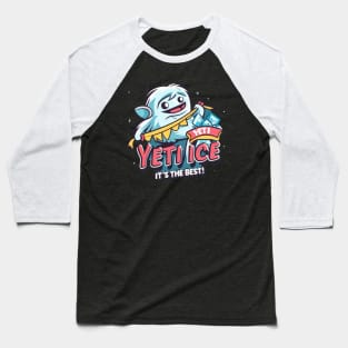 Yeti Ice! Baseball T-Shirt